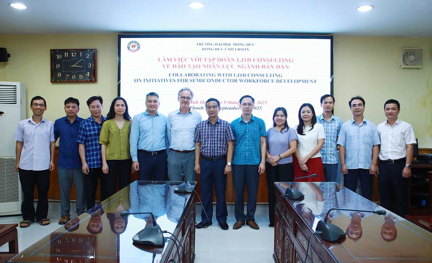 Hong Duc University Collaborates with LJ1D Consulting on Semiconductor Workforce Training